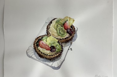 Malkurs "Mit den Augen zu verschlingen - gemalte Köstlichkeiten", © Anna Susanne Jahn