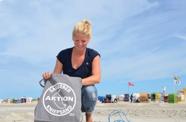 Amrum Kniepsand bleibt sauber, © Kai Quedens