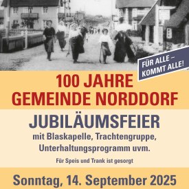 100 Jahre Gemeinde Norddorf - Jubiläumsfeier, © Kai Quedens