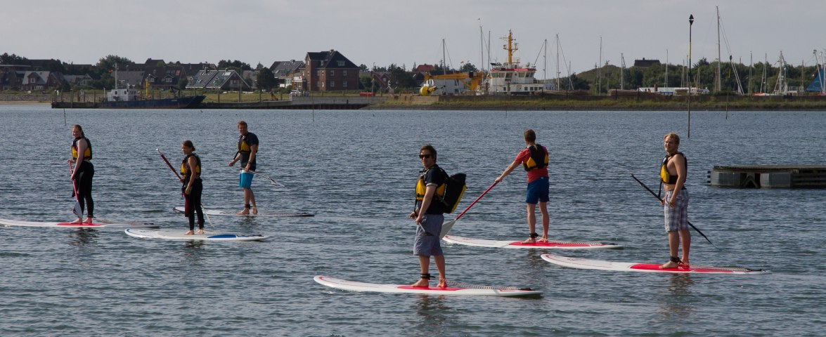 Wittdün, SUP AMRUM - SUP-Gruppe auf dem Wasser, © SUP Amrum