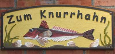 Hauseingangsschild, &copy; Gaumert