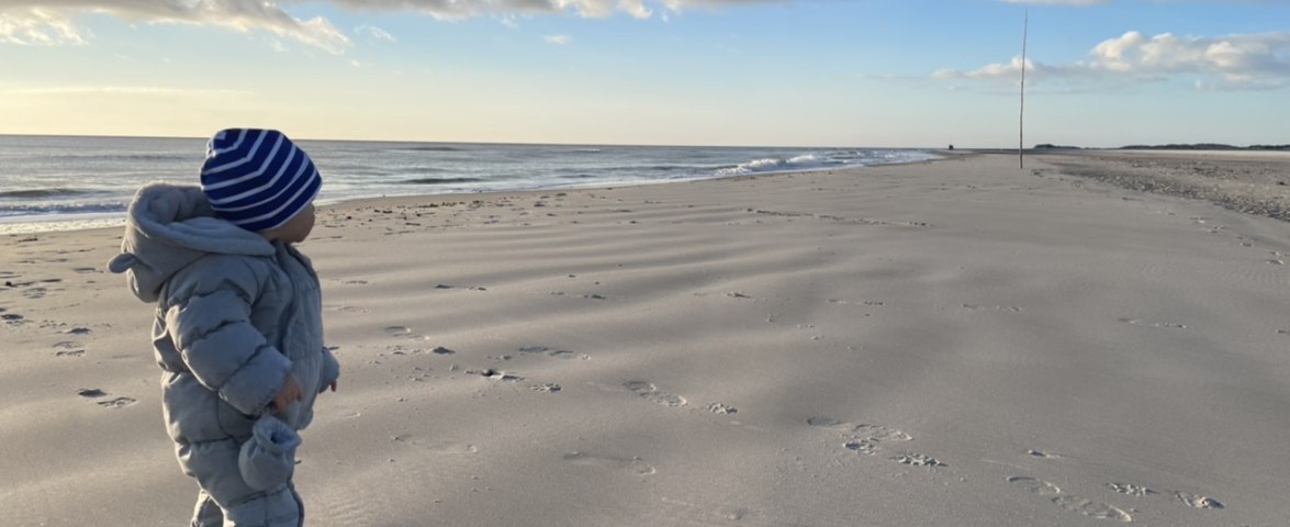 Nebler Badestrand im Februar, &copy; TOMAS