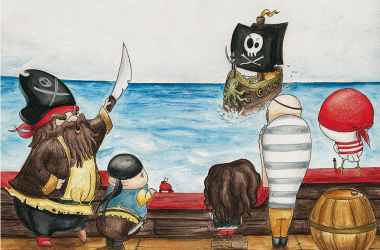 "Flinki und die Piraten'', © Jan Haarmeyer und Christian Pleetz