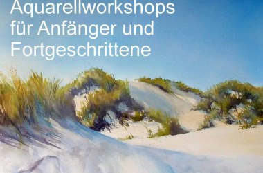 Aquarellworkshop "Inselimpressionen", © Wiebke Meier