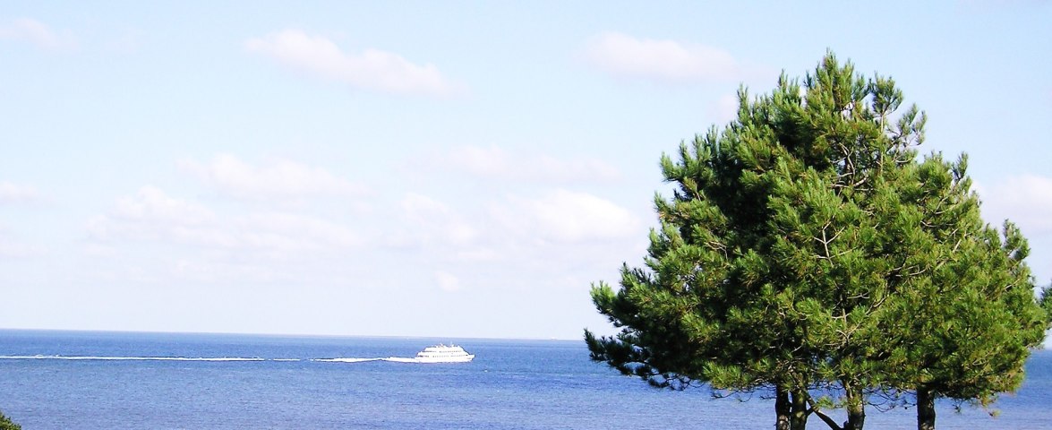 Meerblick aus dem Wohnraum nach SO, © S. Pelzing