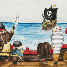 "Flinki und die Piraten'', &copy; Jan Haarmeyer und Christian Pleetz
