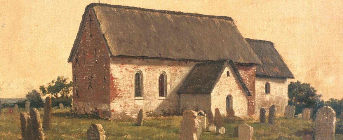 St. Clemens-Kirche Gemälde C. Jessen