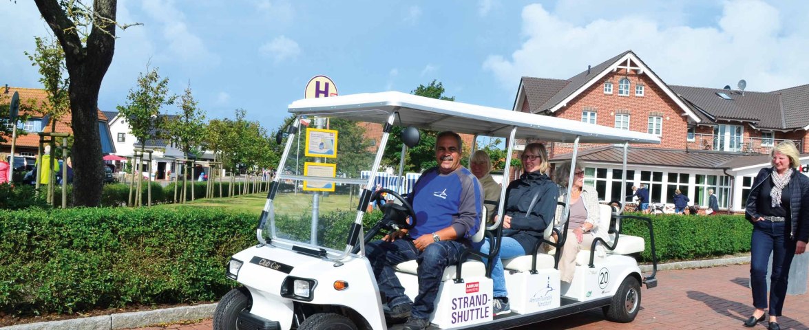 Strandshuttle Norddorf - Unser Fahrer und sein Shuttle, © AT