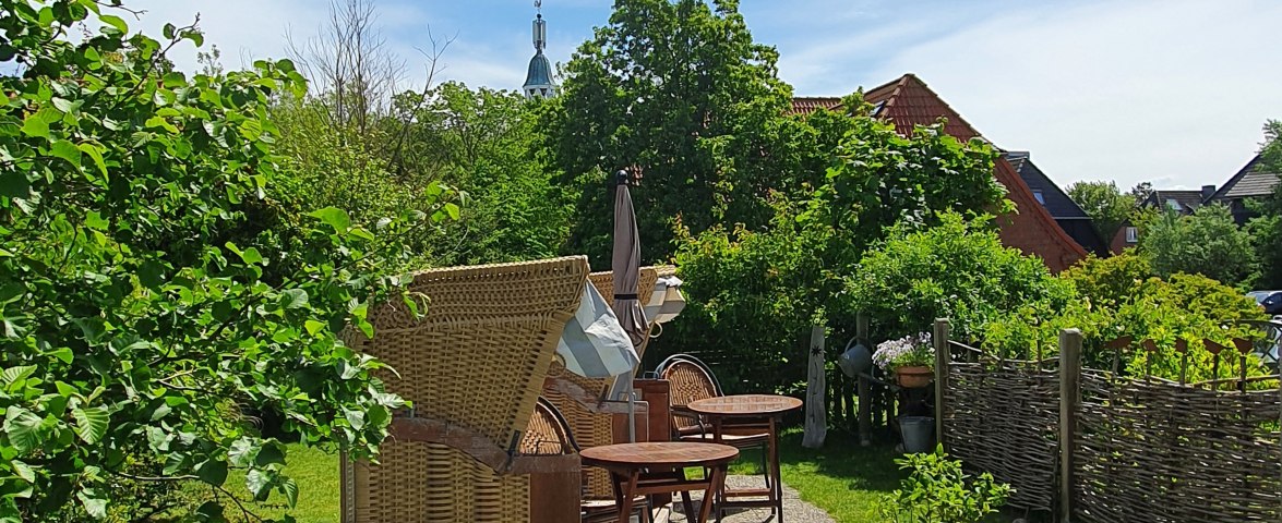 Die Ansicht beim Zugang zur Strandkorbterrasse, &copy; Stephanie Schuldt