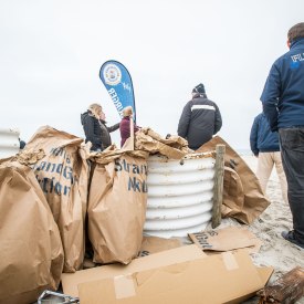Strandreinigung auf Amrum!, &copy; AmrumTouristik