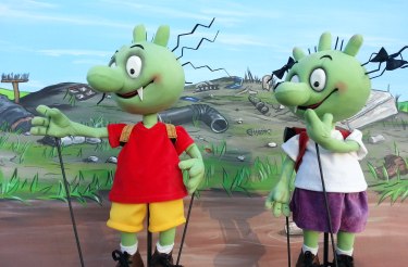 Die Olchis -  Puppenspiel, &copy; Calimero Figurentheater