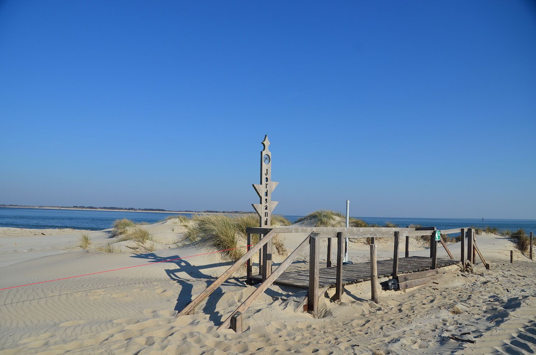 Aussichtsplattform an der Odde