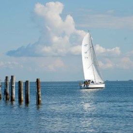 Segelschiff bei Amrum