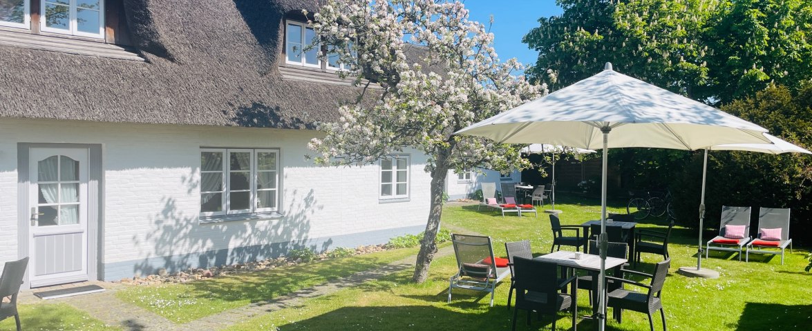 Friesenhaus Gundel  Ualjaat 3 geschützter Garten, © TOMAS