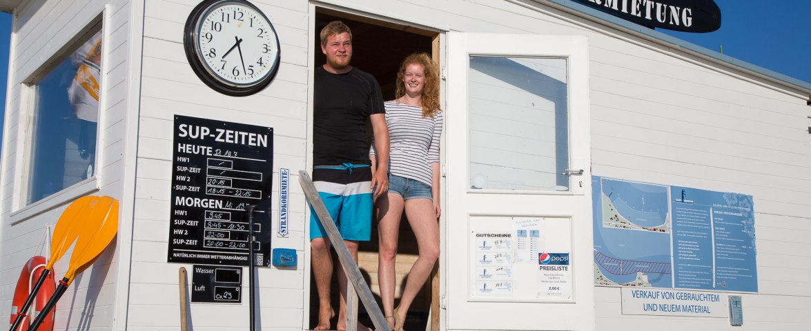 Wittdün, SUP AMRUM - Die Betreiber, © SUP Amrum