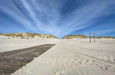 Hauptstrandübergang in Süddorf, © AT