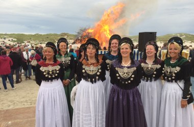 Sonnenwendfeier auf Amrum, © AmrumTouristik