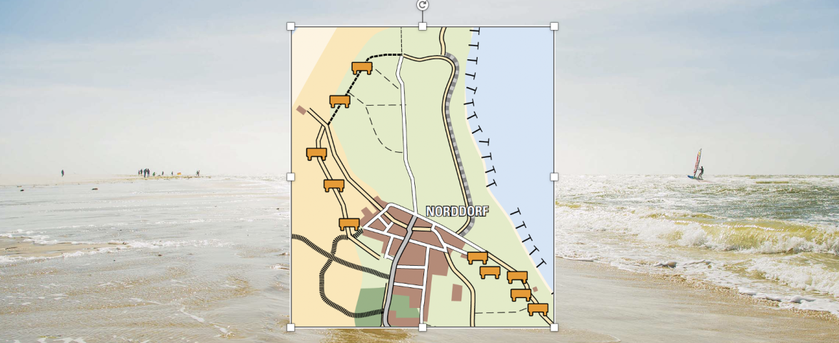 Friesenbank-Weg in Norddorf, &copy; AT