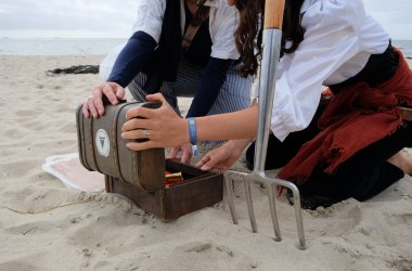Familienwattwanderung, © Schutzstation Wattenmeer Familienwattwanderung, © Schutzstation Wattenmeer