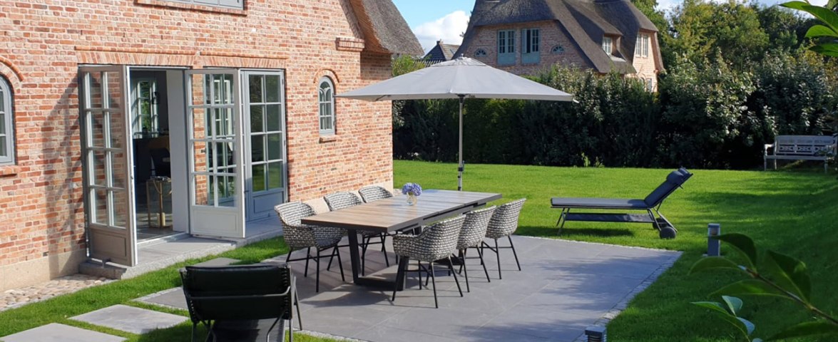 Ferienhaus Austernfischer Terrasse, © Bisseling