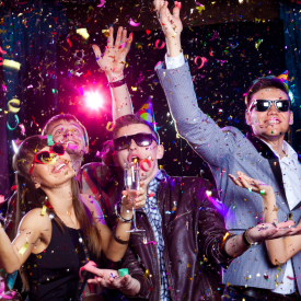 Silvesterdisco, © AmrumTouristik AöR Silvesterdisco, © AmrumTouristik AöR