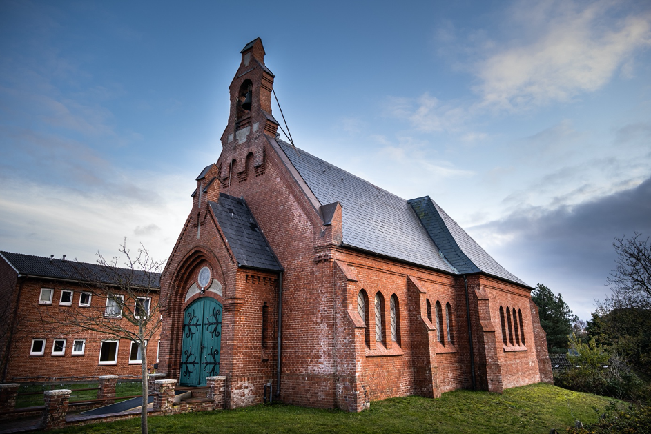 Wittdün - Kapelle außen (Bild von Kinka Tadsen)