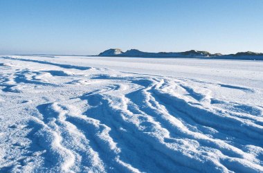 Eiszeit auf Amrum Odde, © KQuedens