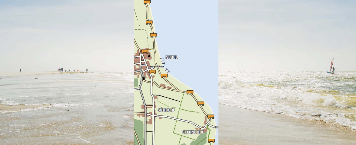 Friesenbank-Weg in Nebel, &copy; AT