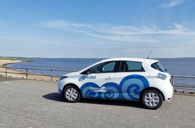 E-Mobil Zoe Amrum, © Stephanie Wörner