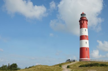 Leuchtturm Amrum mit Wolken, © Kai Quedens