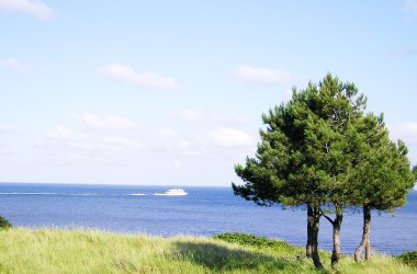Meerblick aus dem Wohnraum nach SO, © S. Pelzing