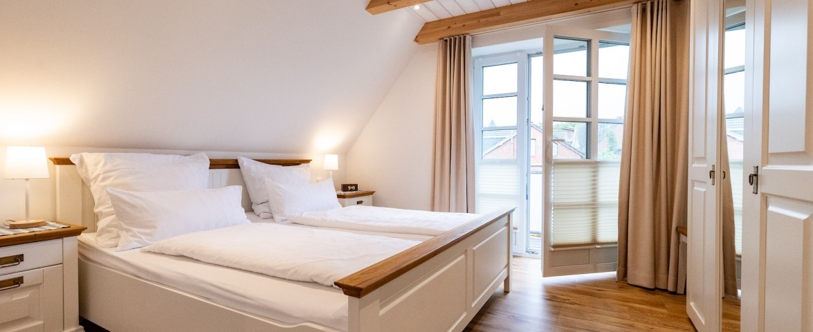 Wohnung 2, Schlafzimmer, © G. Herber